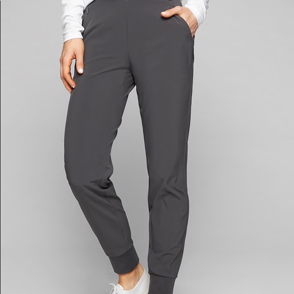 Athleta Soho Jogger Size 4 Grey 